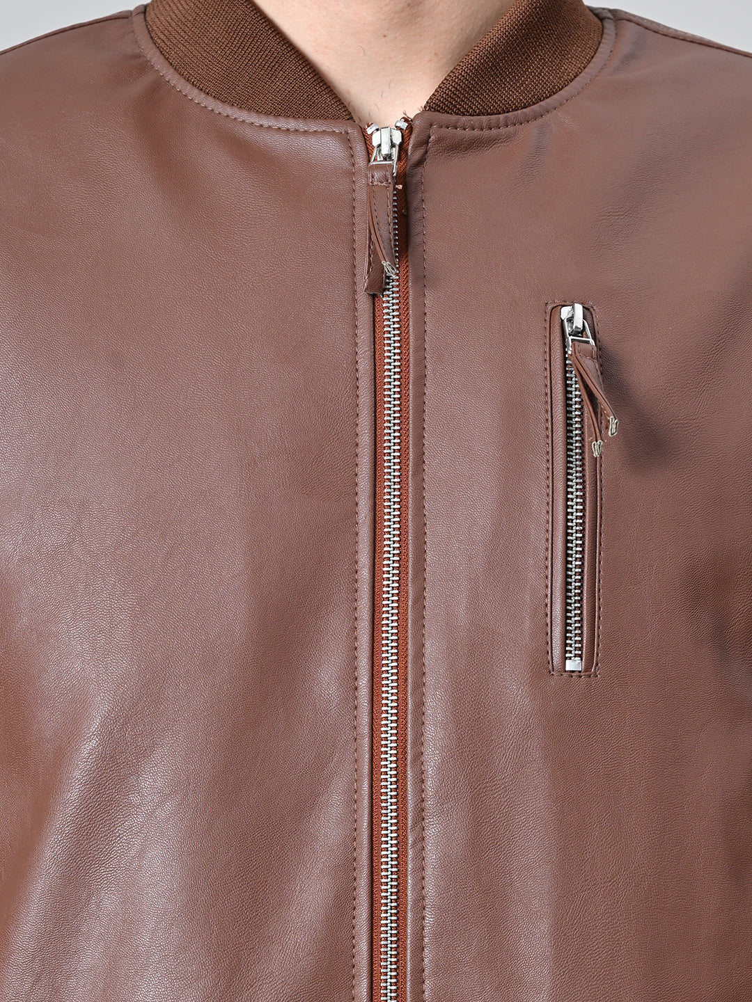 Lightweight Bomber Tan Jacket For Men
