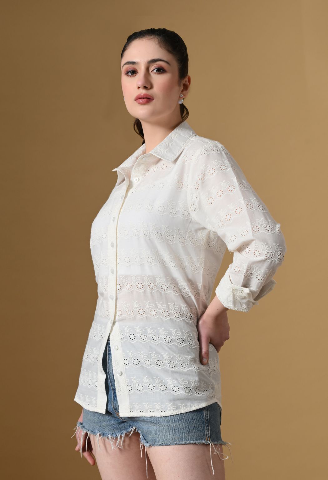 Women Comfort Semi Casual Shirt