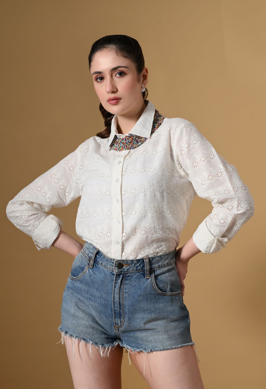 Women Comfort Semi Casual Shirt