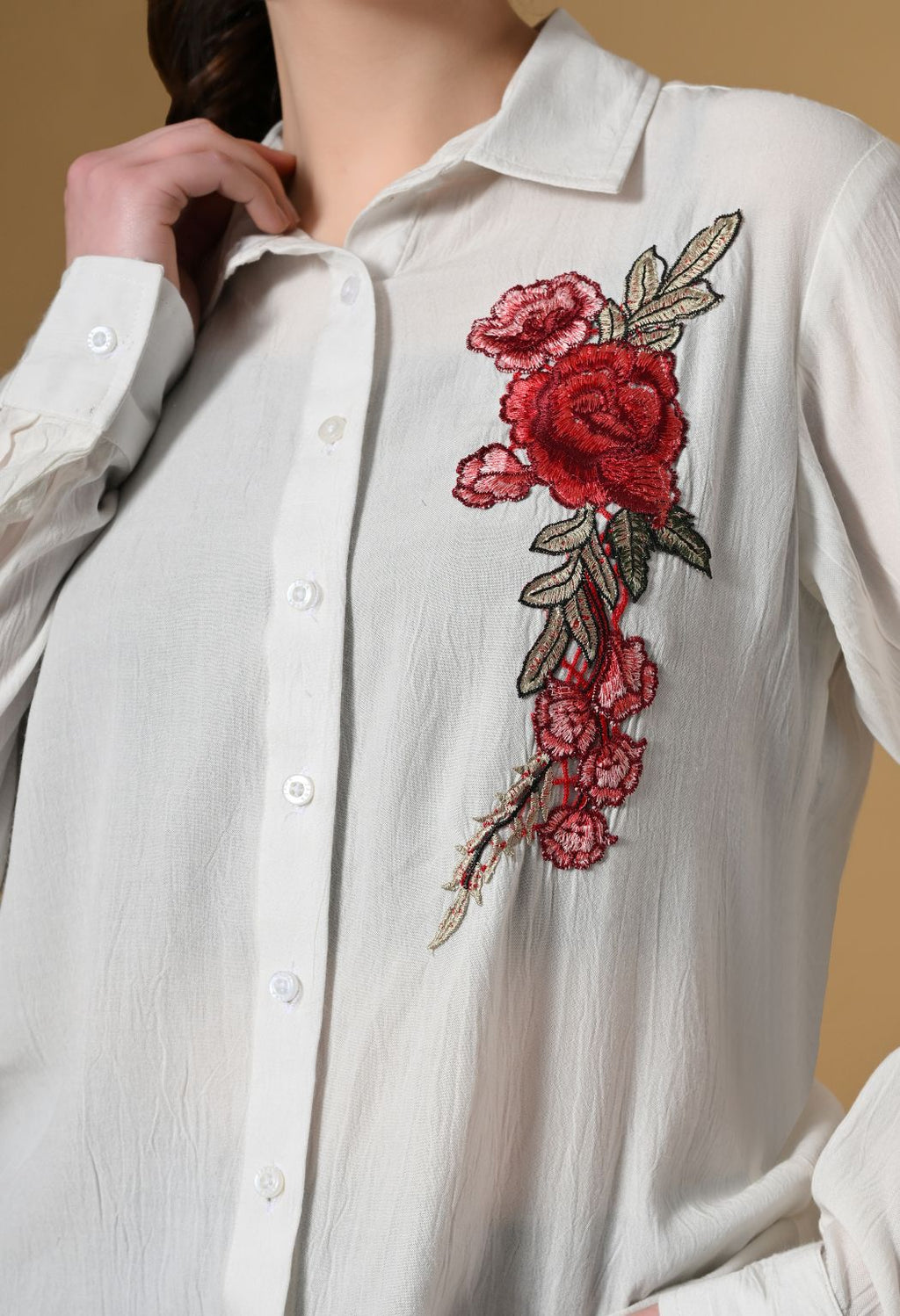 Women Comfort Floral Casual Shirt