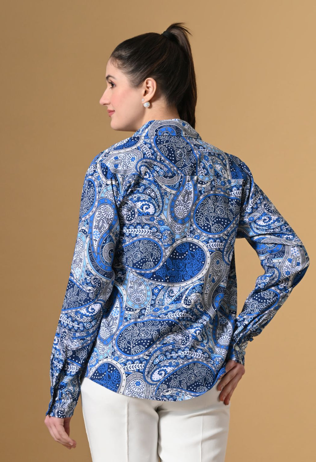 Women Comfort Printed Casual Shirt