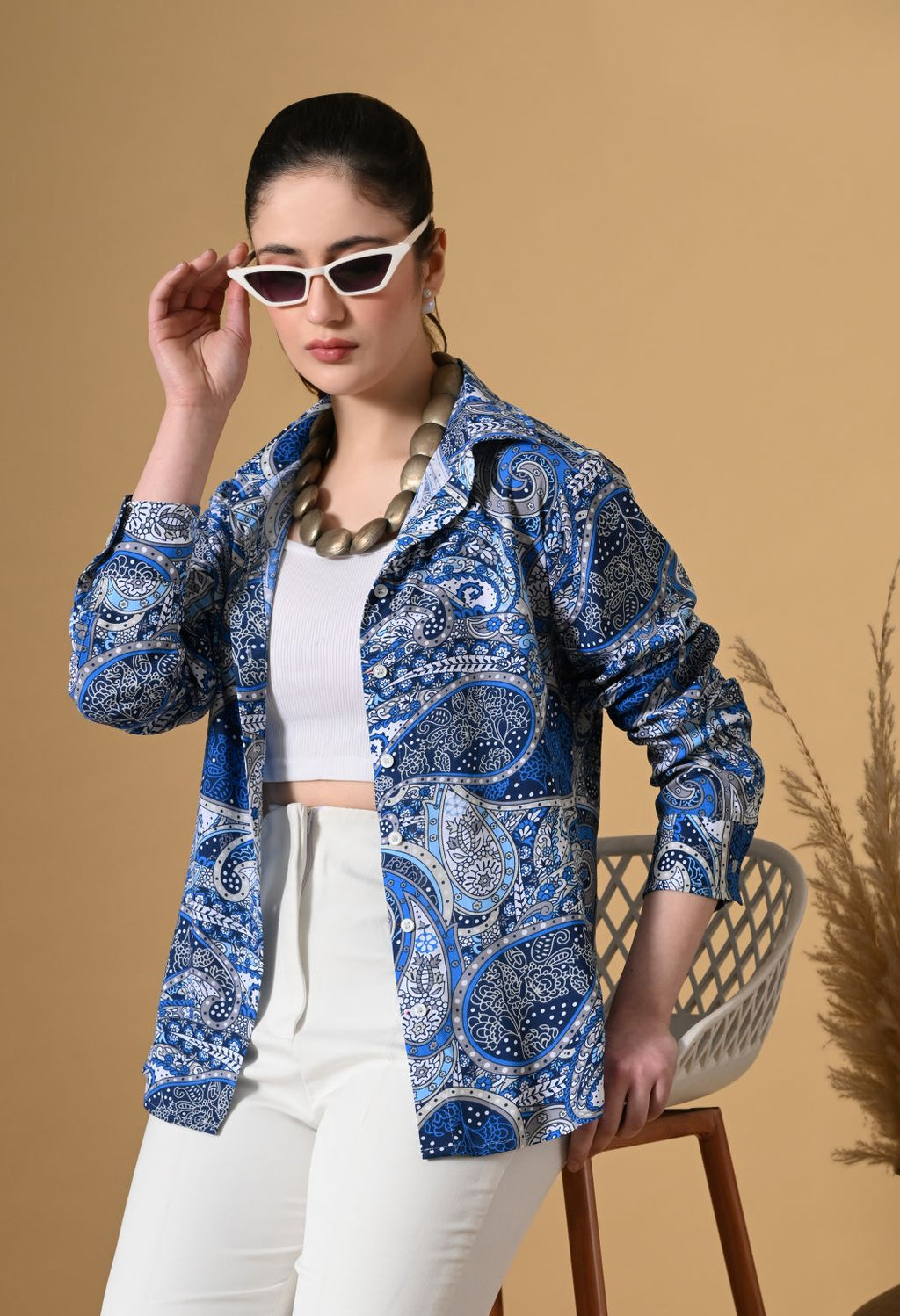 Women Comfort Printed Casual Shirt
